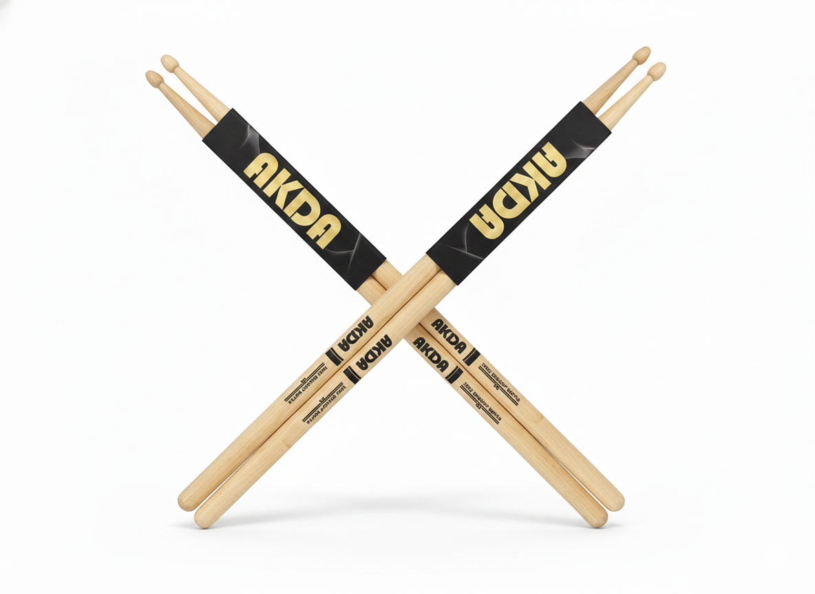 AKDA 메이플 드럼스틱 5A 1세트 입문용 연습용 실사용 후기 | 효과 있을까? - 대표 이미지