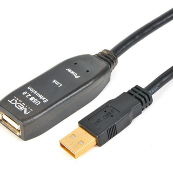 차폐형 usb 연장 케이블 몰딩형 usb 5m 케이블 프린터 장거리 - 상품 이미지