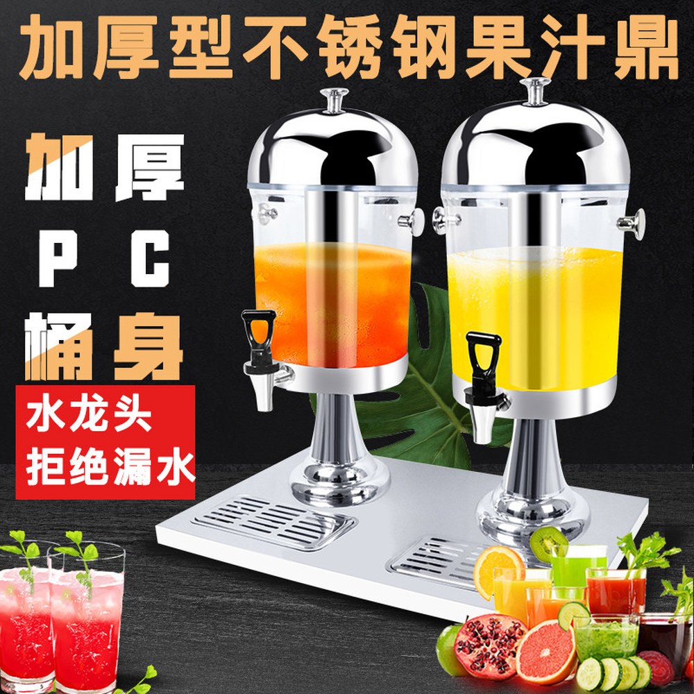13 12L 주스솥/ 투명 카페 PC버킷 뷔페 가열 호텔 워터저그 대용량 무한리필 두께감 디스펜서 1 PC버킷 수도꼭지 두께감 - 상세 이미지 3