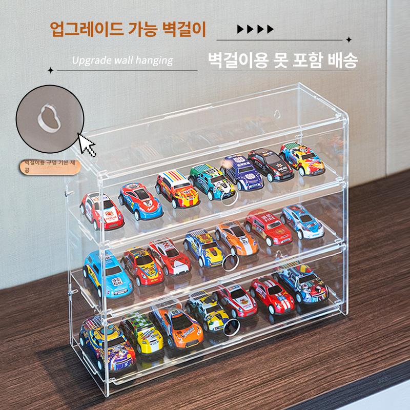 미니피규어 아크릴 보관함 케이스 정리함 진열장 미니카 진열대 수납함 - 상세 이미지 2