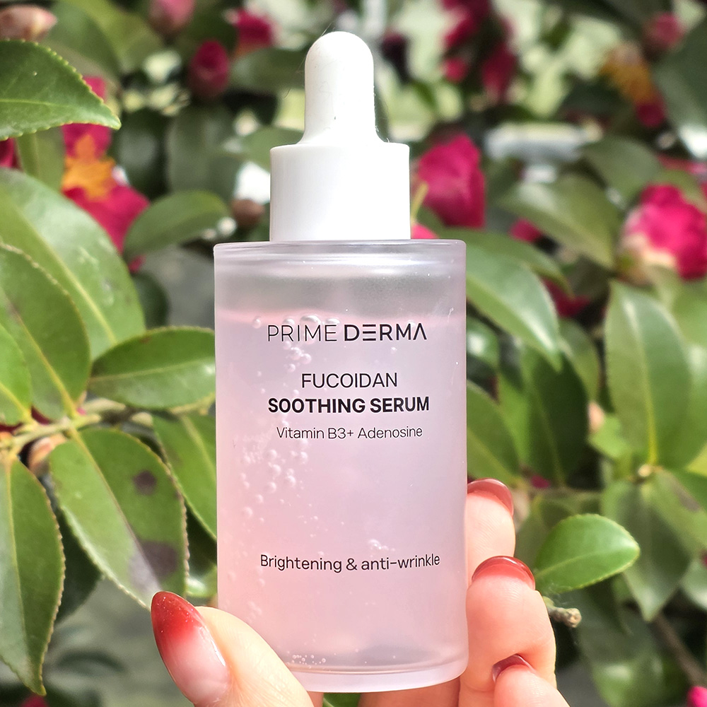 프라임더마 후코이단 마린수딩 세럼 50ml  비건 PDRN 수분 진정 탄력 미백 주름개선 2중 기능성 - 상품 이미지