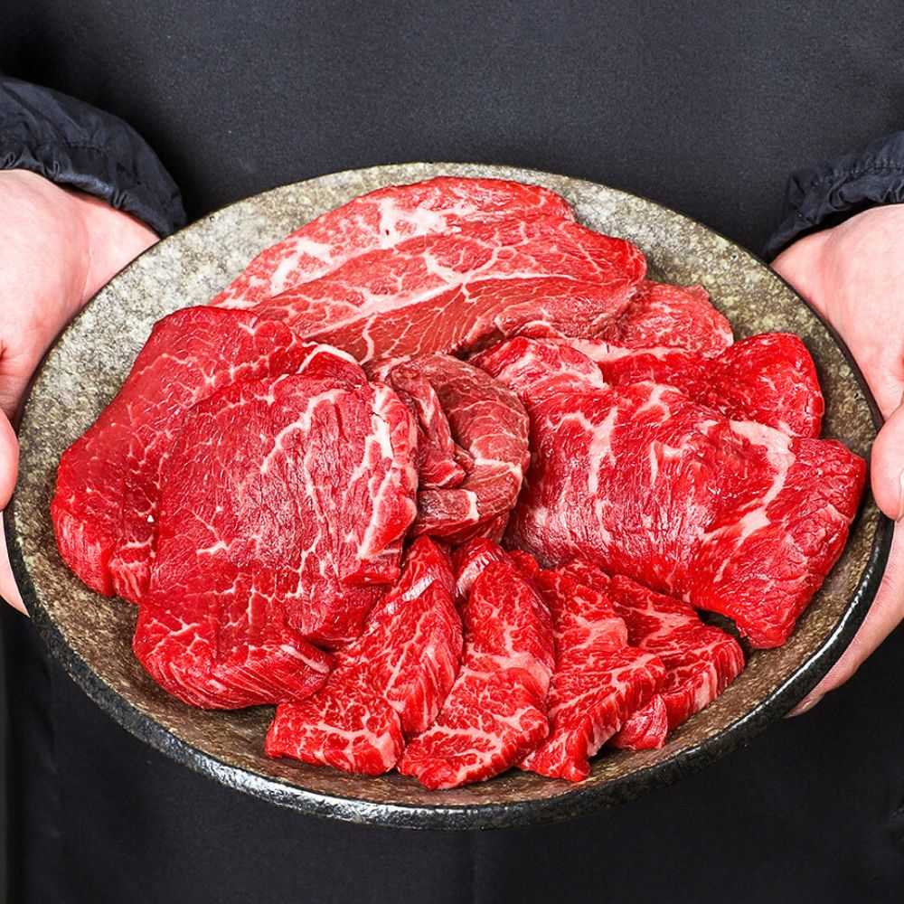 한우 명절준비 세트 1등급 마장동 명품 구이용 소고기 1kg 등심 채끝 안심 갈비 - 상세 이미지 5