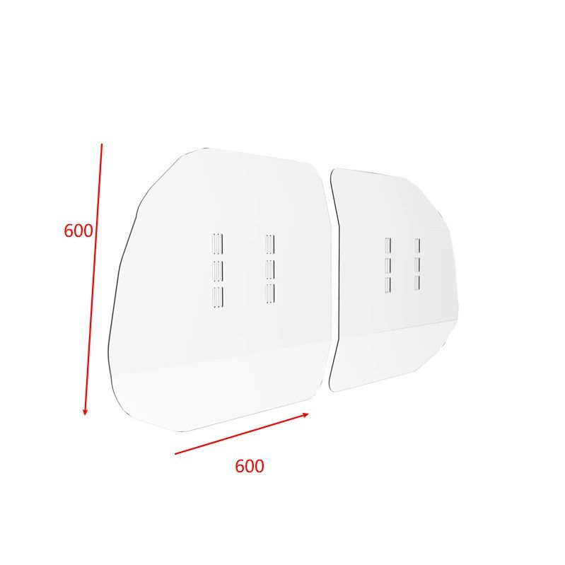 자동차 투명 파티션 방범 운전사 택시 단품 보호벽 3mm - 상세 이미지 5