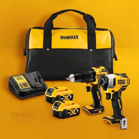 대운샵 충전콤보세트 임팩809+햄머709 20V DCK2062P2 충전인팩드릴 충전식드라이버 햄머드릴 임펙드라이버 충전드릴