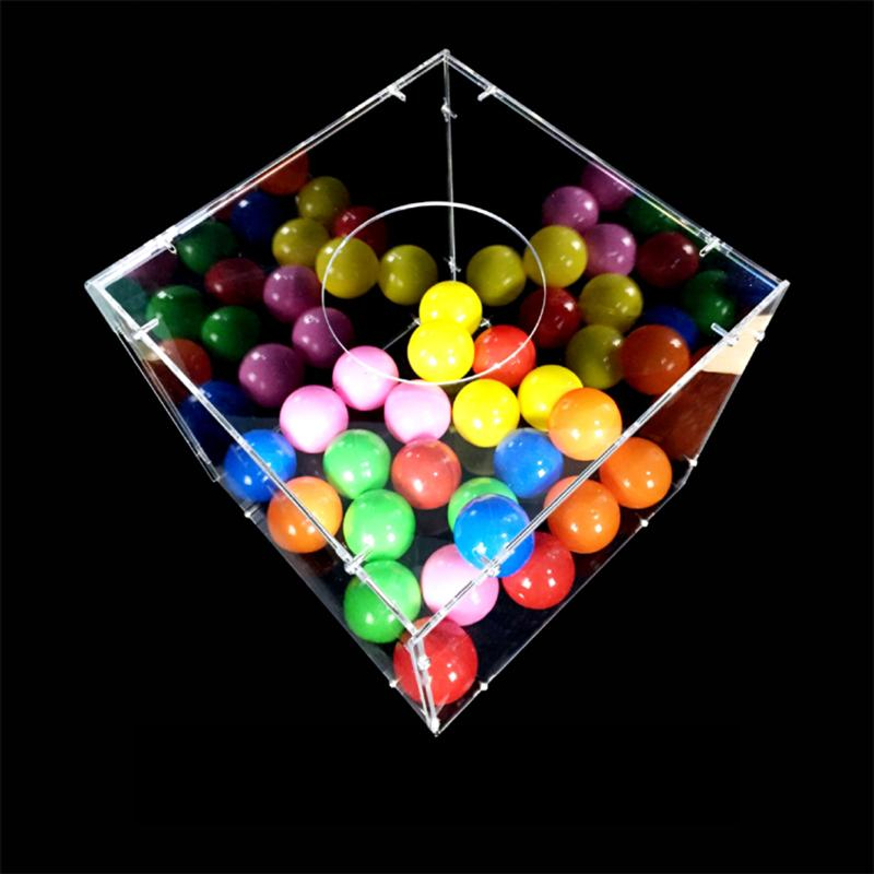 아크릴 상자 응모함 박스 이벤트 추첨함 투명 간편한 투명 30x30x30 - 상품 이미지