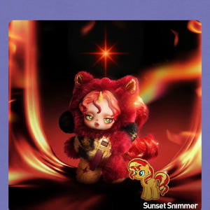 팝마트 스컬판다 마이 리틀 포니 시리즈 시크릿 수퍼 히든 선셋 쉬머 실사용 후기 | 효과 있을까? - 상품 이미지 3