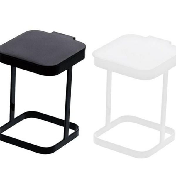 주방 음식물 쓰레기통 비닐 싱크대 음식물 쓰레기통 덮개형 철재 - 상품 이미지