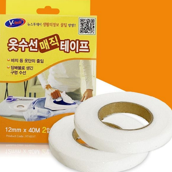 간편 옷 수선 테이프 다리미 바지 수선 테이프 의류용 소매단 - 상품 이미지
