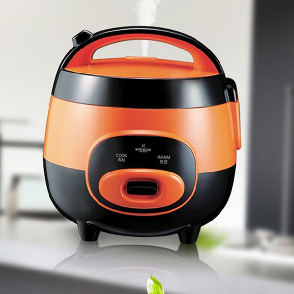 휴대용 전기 밥솥 소형 3인용 전기 밥솥 캠핑용 보온 취사