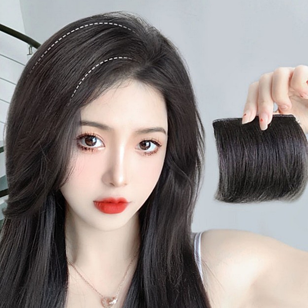 정수리 볼륨업 연출 핀형 미니 부분가발 앞머리 옆머리 숱보완 박대표마켓 - 상세 이미지 3