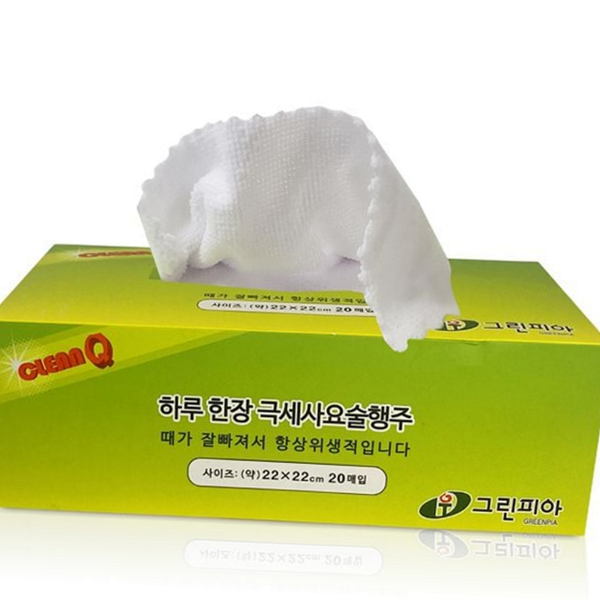 일회용 극세사 행주 다목적 주방 행주 키친 매직 만능 간편 - 상품 이미지