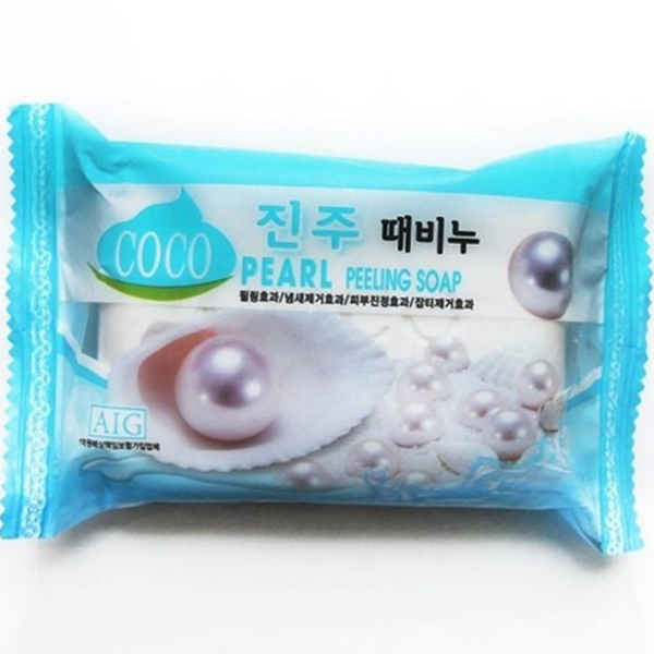약산성 진주 비누 클렌징 세안 비누 얼굴 보습 각질 - 상품 이미지