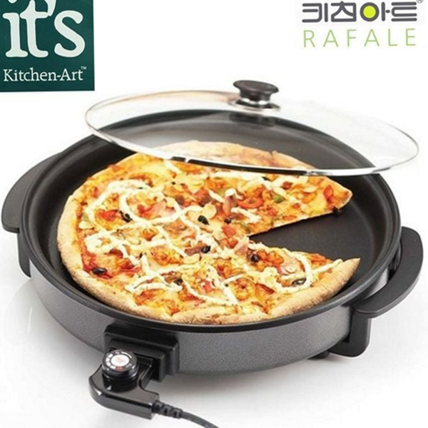 강화 전기 피자 팬 지짐 전기 후라이팬 가정용 대형 조리