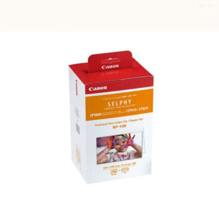 정품잉크+인화지 셀피 정품잉크+인화지 SET CP910 108매