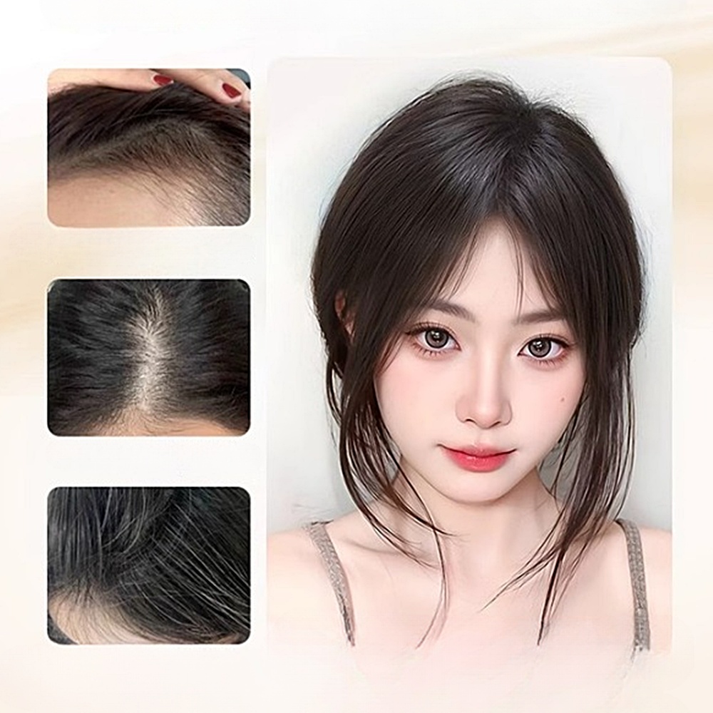 정수리 부분가발 탑커버 볼륨보완 새치커버 박대표마켓 - 상세 이미지 2