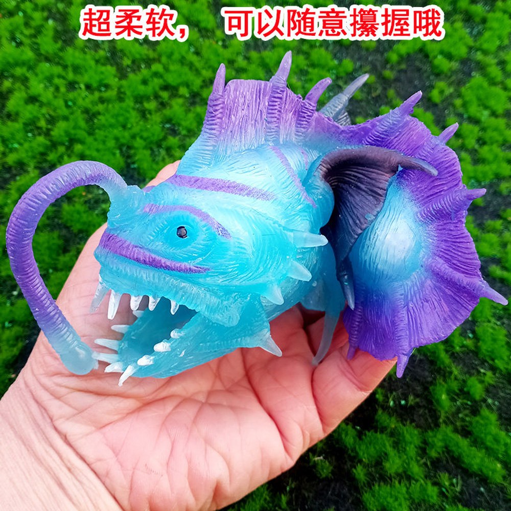 파란고리문어 해양생물 부드러움 피규어 불가사리 모형 불가사리피규어 수조 수조피규어 생물 불가사리 부드러움 - 상세 이미지 3