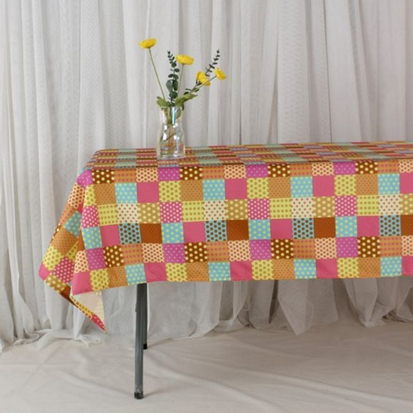 직사각 방수 식탁보 북유럽 테이블 방수 6인용 4인용 2인용 가정용