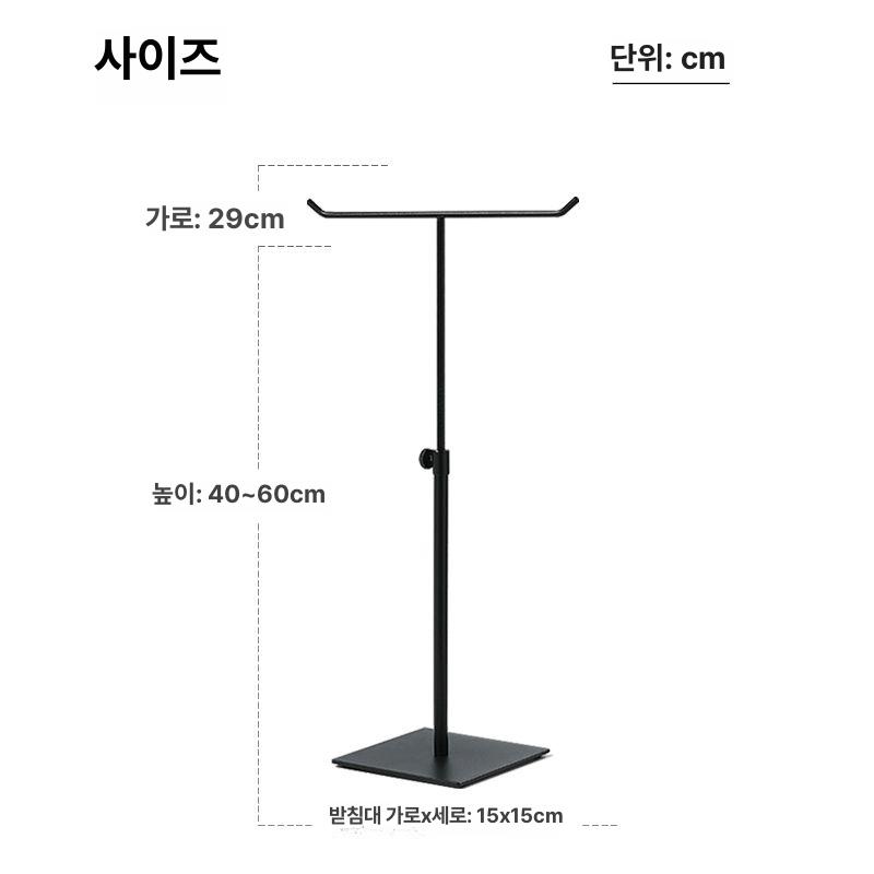 상반신 두상 전시용 린넨 흉상 진열대 목걸이 머리 모형 실버 베이스 스타일 C 목걸이 진열대 이미지 6