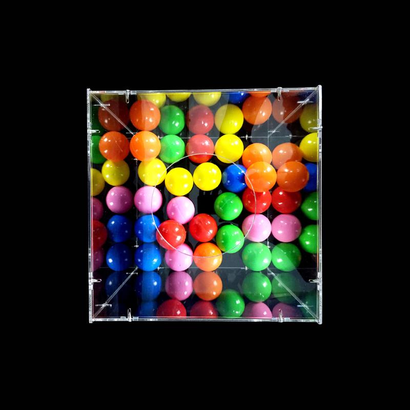 아크릴 상자 응모함 박스 이벤트 추첨함 투명 간편한 투명 30x30x30 - 상세 이미지 2