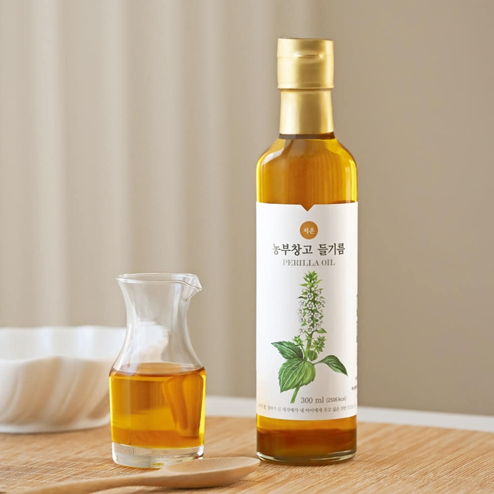 국산 들기름 300ml 저온압착 가격 비교 농부창고 국산 들기름 300ml 저온압착