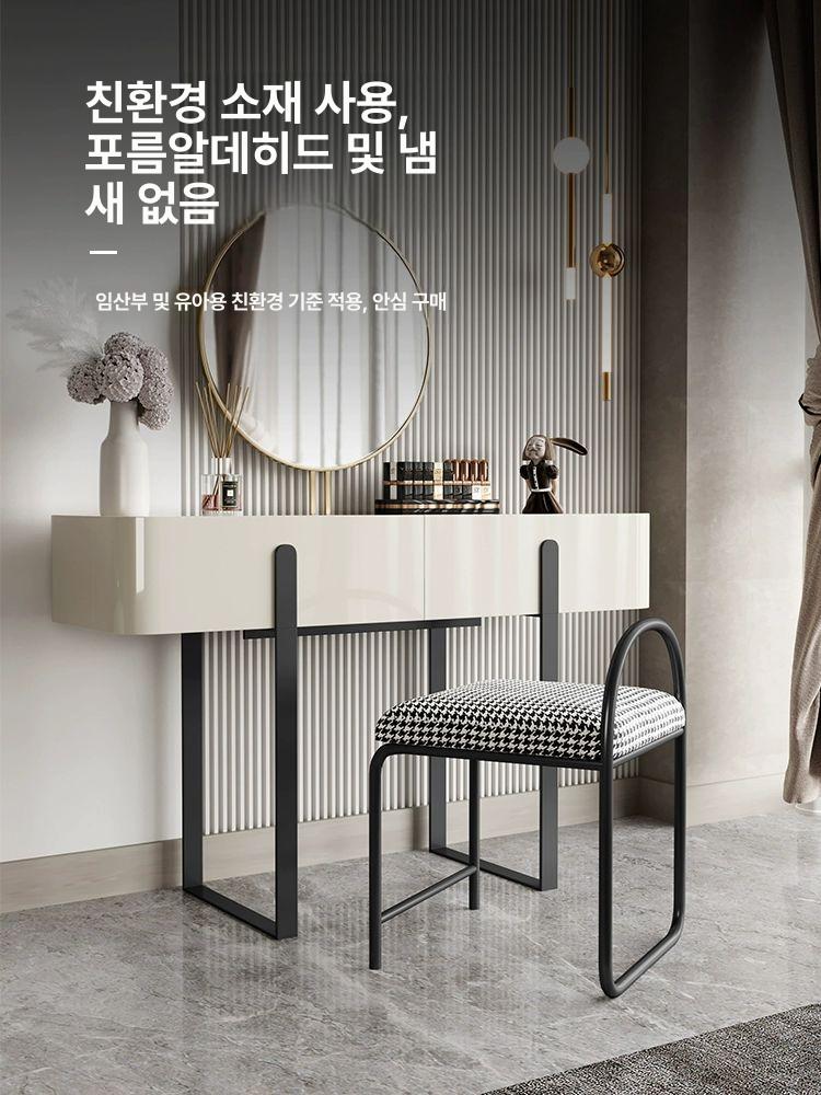 북유럽 골드 체어 벨벳 식탁의자 현관 거실 화장대 네일샵 카페 프레임 - 상세 이미지 3