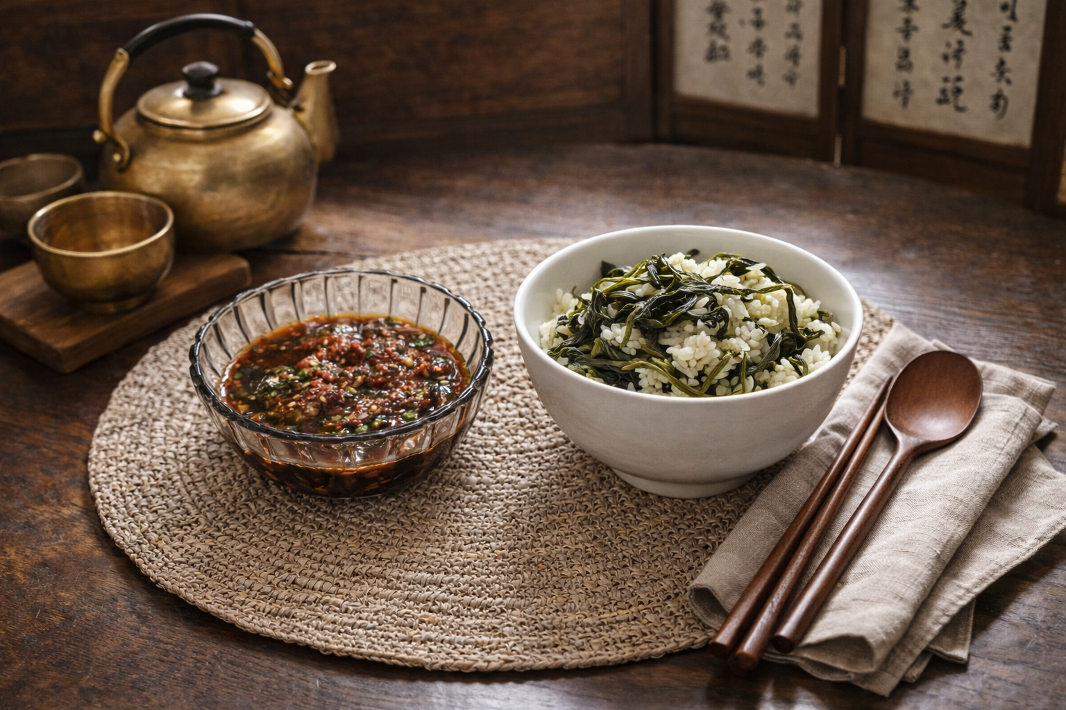 간편한 즉석 냉동 국산 삼잎나물밥 250g x 3 (양념장포함) - 상세 이미지 3