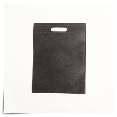 부직포 가방 블랙 쇼핑백 에코백 장바구니 선물용 10p