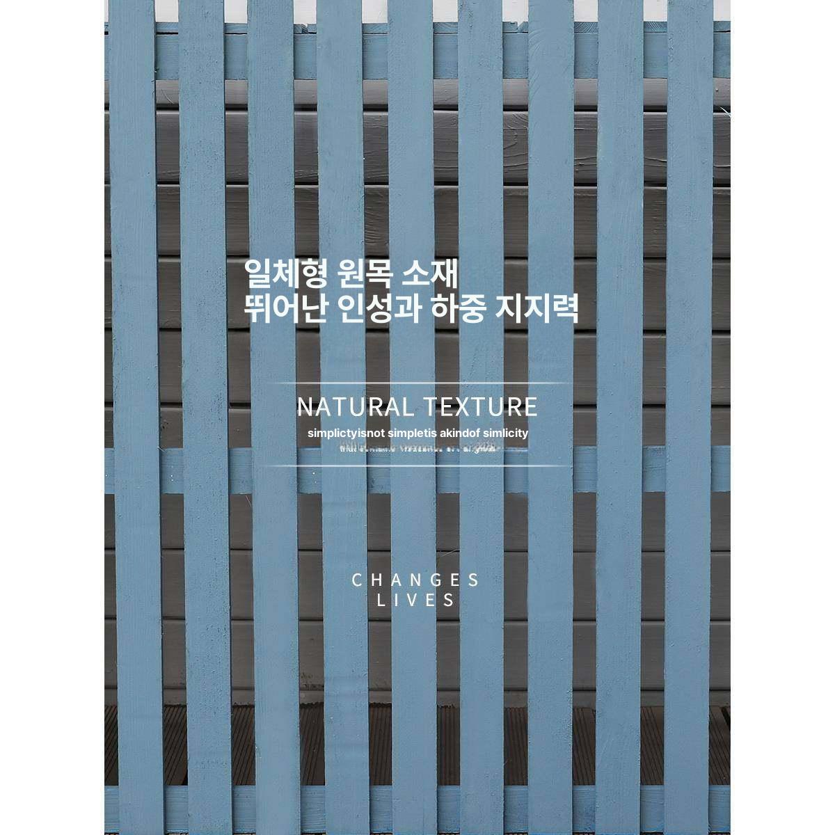 실외기 가림막 대형 선반형 옥외 그늘막 차광 열차단 수직형 105 x 45x95 헤이즈 블루 대형 - 상세 이미지 3