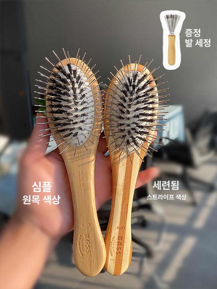 브러시 클리너 보풀 제거 머리카락 스테인리스 도구 청소 직사각형 중간 청소도구포함 - 상세 이미지 2