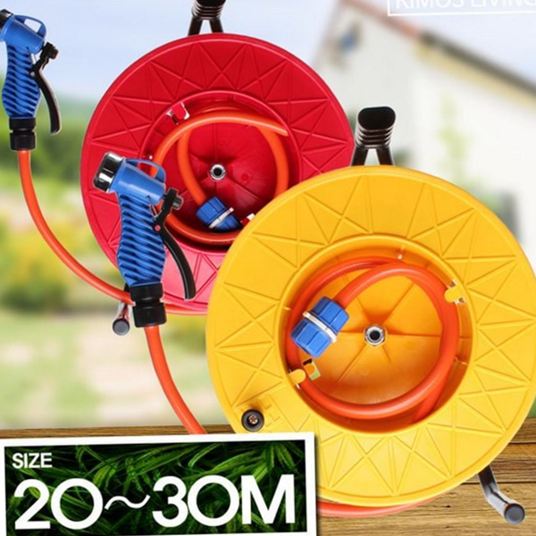 다용도 릴 호스 세차용 물호스 릴 분사기 정원 청소 - 상품 이미지