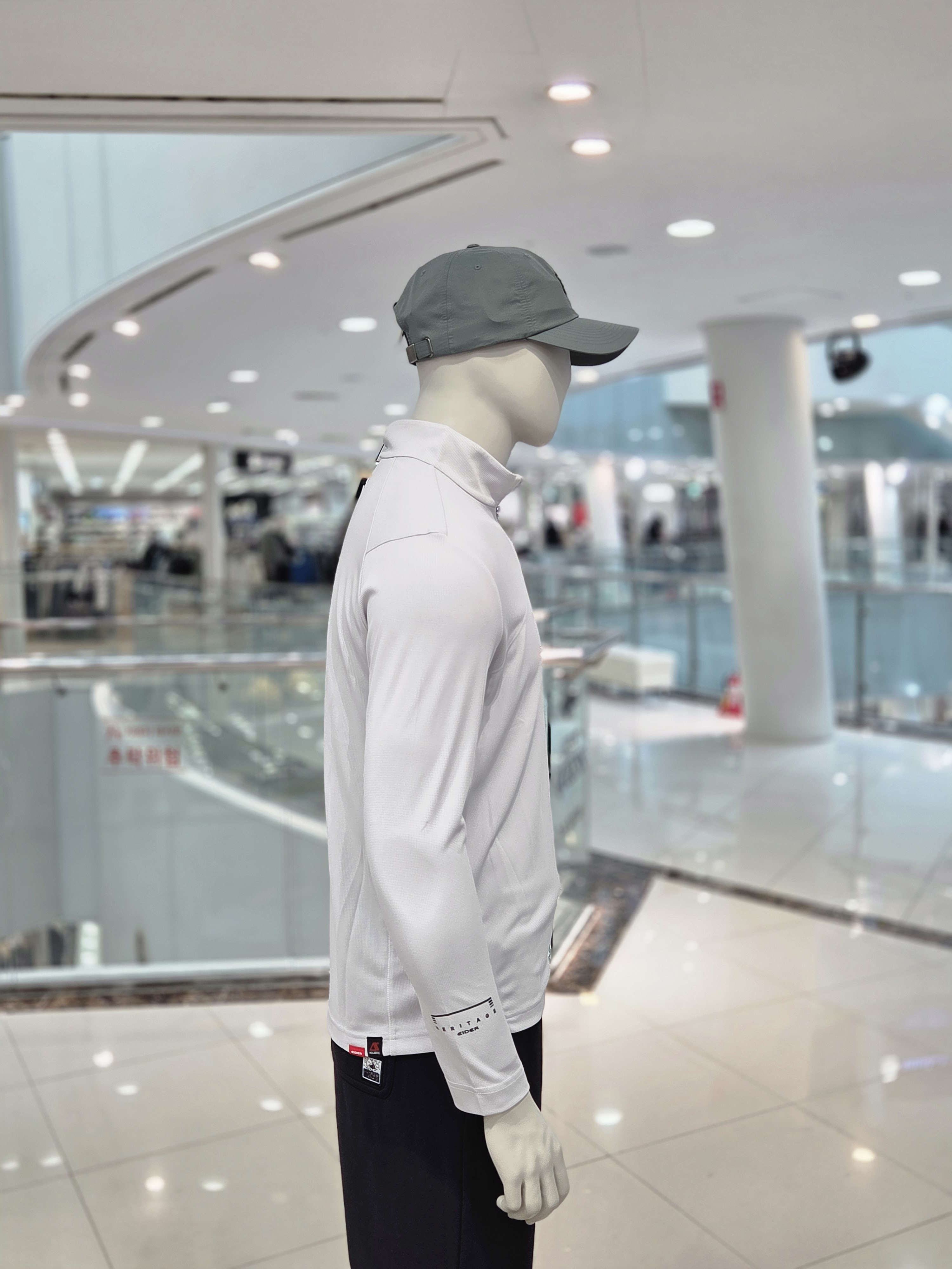 아이더 남성 긴팔 폴라텍 집업 등산 아웃도어 기능성 티셔츠 MP25231 이미지 6