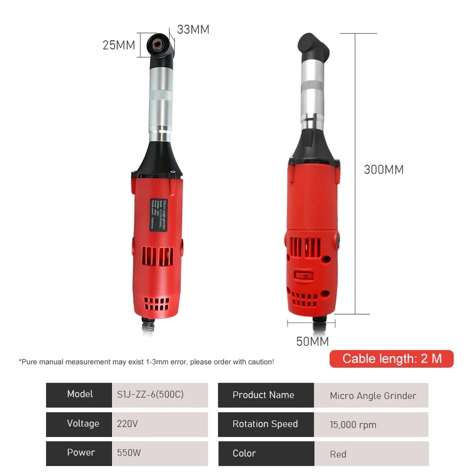 전동 줄눈제거기 타일 줄눈 그라인더 소형 유선 550W 다용도 기본구성 1세트 이미지 6