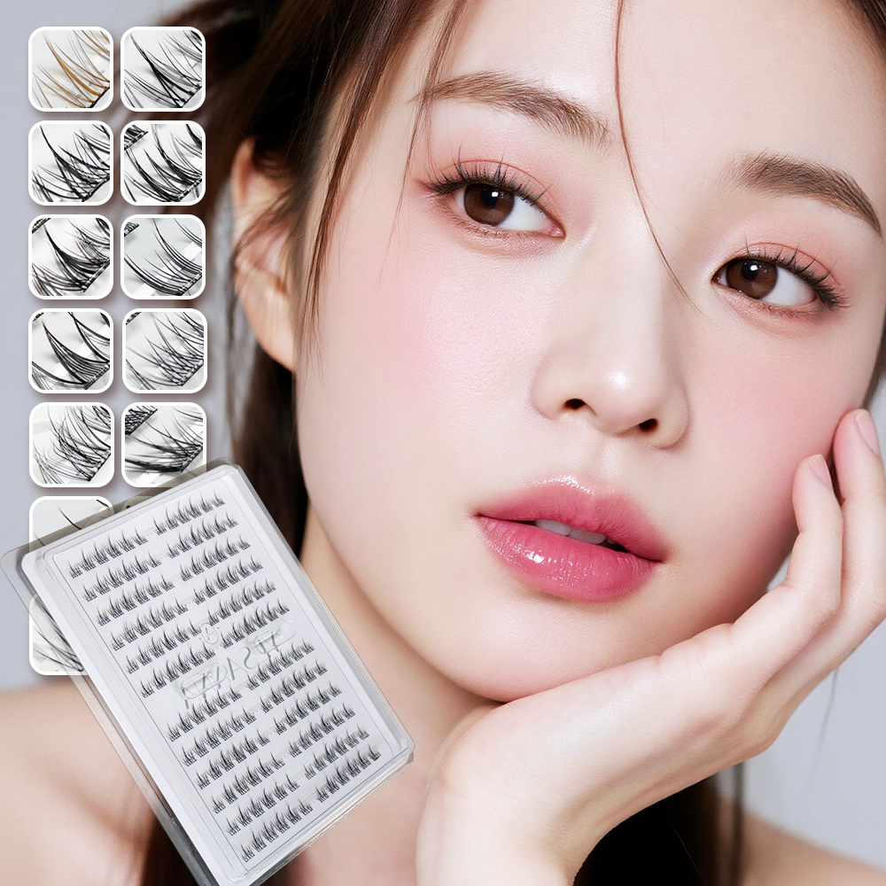 예쓰안나 1초 원터치 노글루속눈썹 대용량 리필 제품 이미지