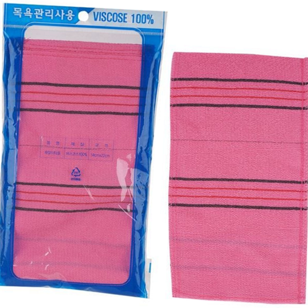비스코스 목욕 때밀이 타월 전문가용 목욕 때밀이 10매 수건 - 상품 이미지