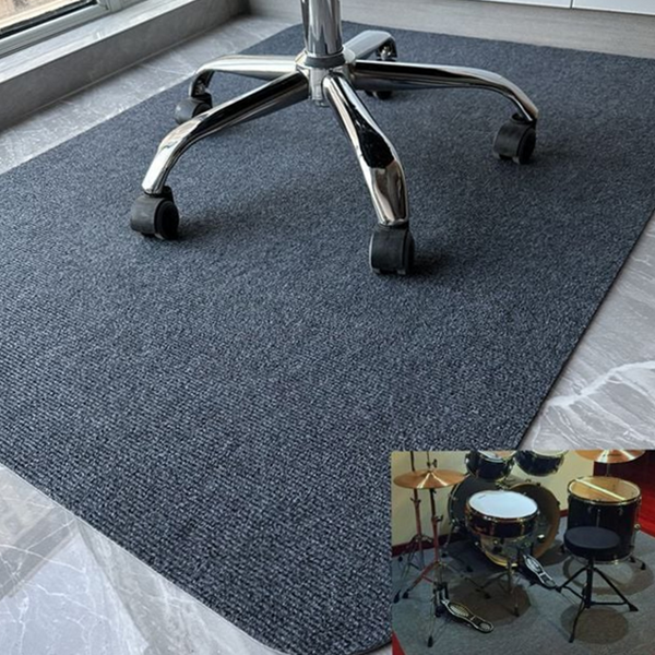 컴퓨터 체어 충격 흡수 매트 흠집 의자 소음방지 매트 바퀴