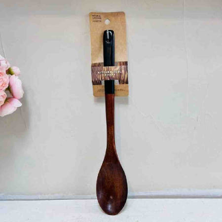 더굿샵 옻칠 볶음스푼 중형 블랙 밥주걱 우드볶음주걱