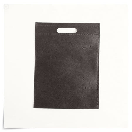부직포 가방 블랙 행사 판촉 증정용 쇼핑백 에코백 10p