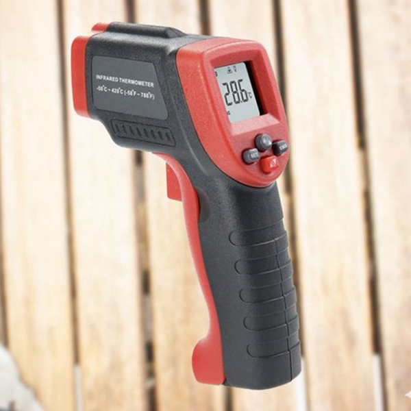 디지털 비접촉 적외선 온도계 레이저 산업용 측정기 휴대용 정밀 공업용