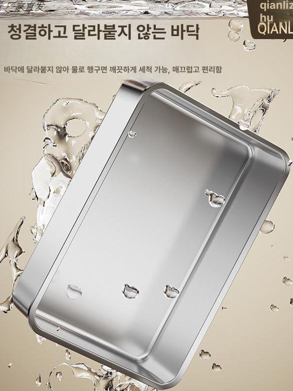 고양이 화장실 제습 기능 오픈형 모래 전용 스테인레스 60 x 40x20cm 스타일H XXL - 상세 이미지 3