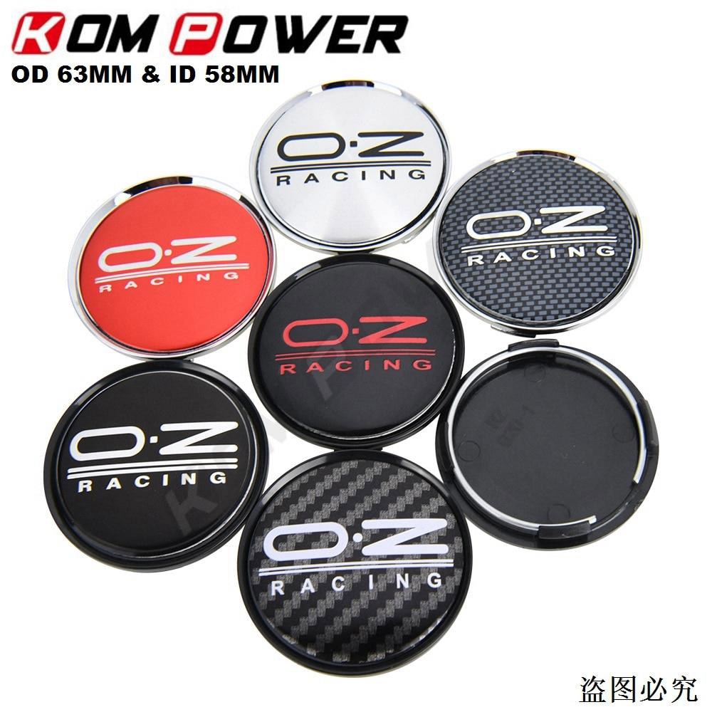 66MM OD 커버 79MM ID 4PCS OZ 56MM 로고 54MM 휠캡 투명 실버 베이스 타입 코딩 - 상품 이미지