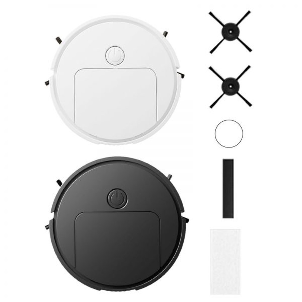 2500PA 로봇 BRAABA 저소음 충전식 교환 청소기 90 듀얼 WIFI LC016블랙 - 상품 이미지