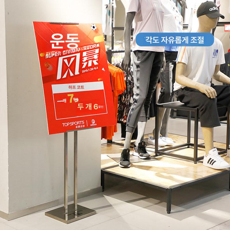 꽃 스탠드 꽃다발 선반형 진열대 플라워 디스플레이 웨딩 직면 KT 엘레강트화이트 - 상세 이미지 4