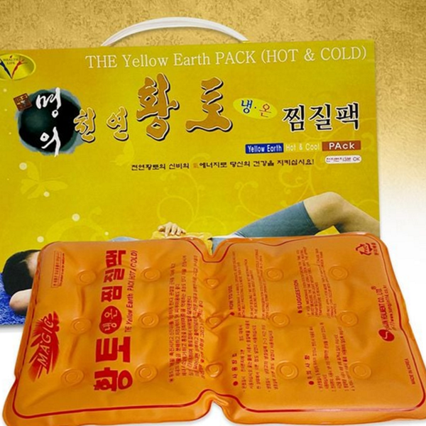냉온 황토 찜질 배냉찜질 찜질 명황토 온열 어깨 무릎 - 상품 이미지