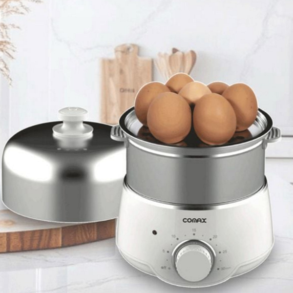 가정용 전기 찜기 타이머 달걀 찜기 계란 만두