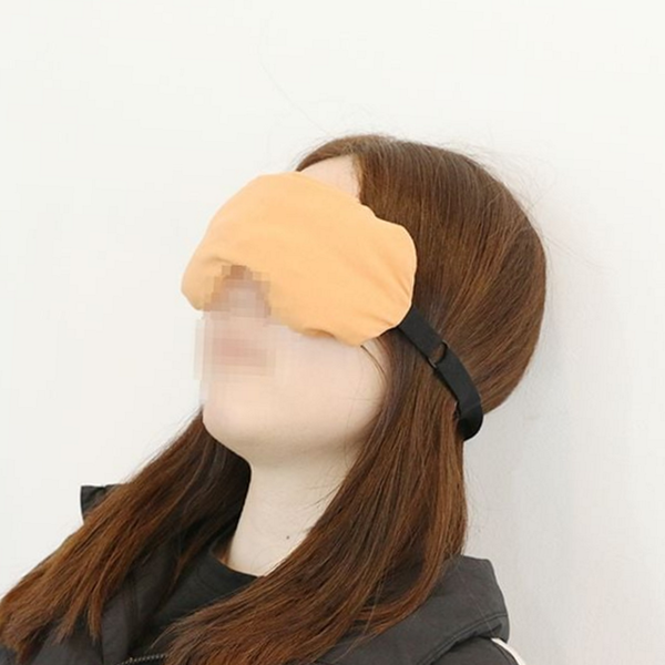 부드러운 눈 안대 찜질용 온열 안대 편안한 숙면 피로 - 상품 이미지