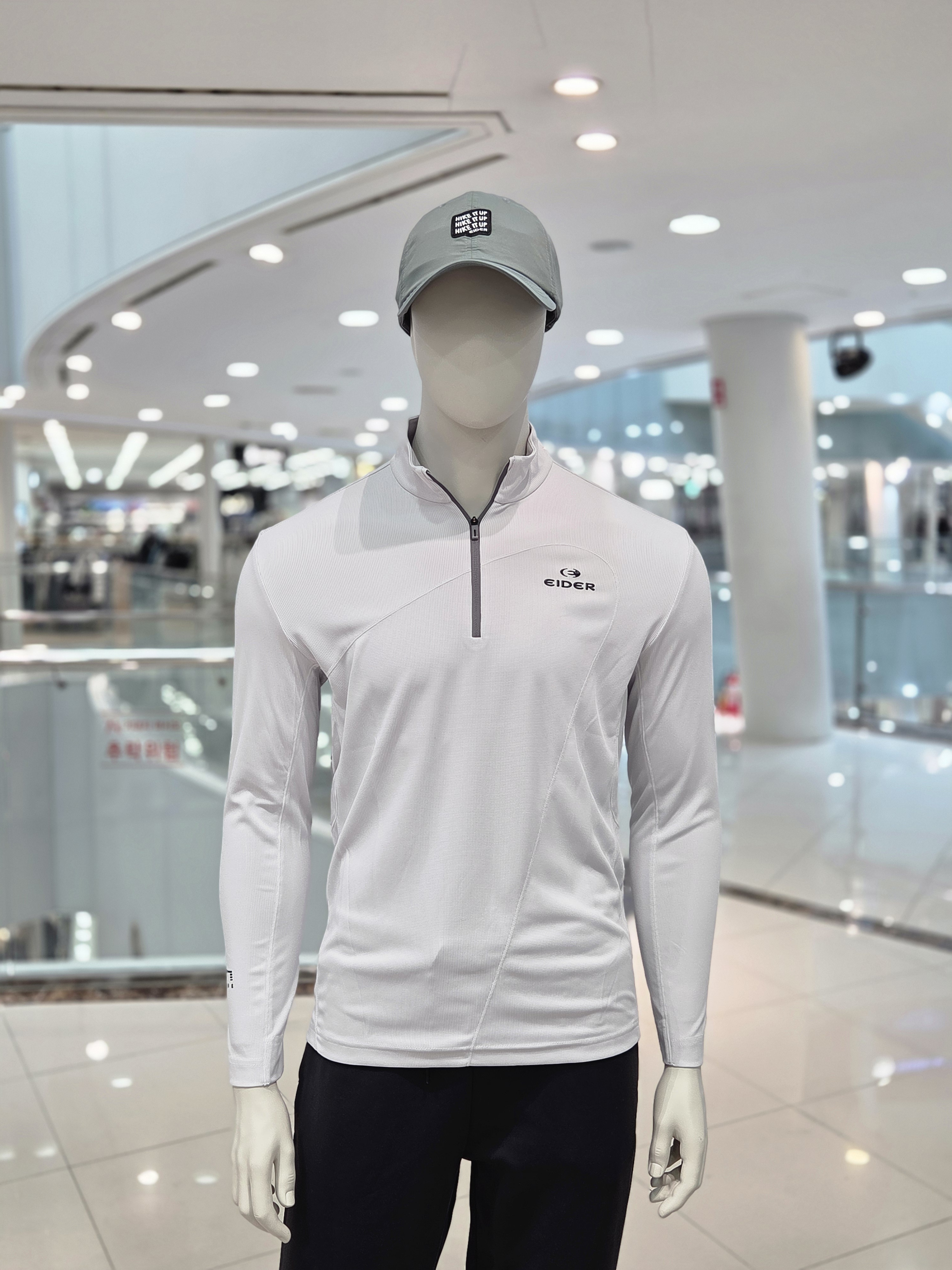 아이더 남성 긴팔 등산 아웃도어 기능성 폴라텍 티셔츠 MP25231 이미지 8