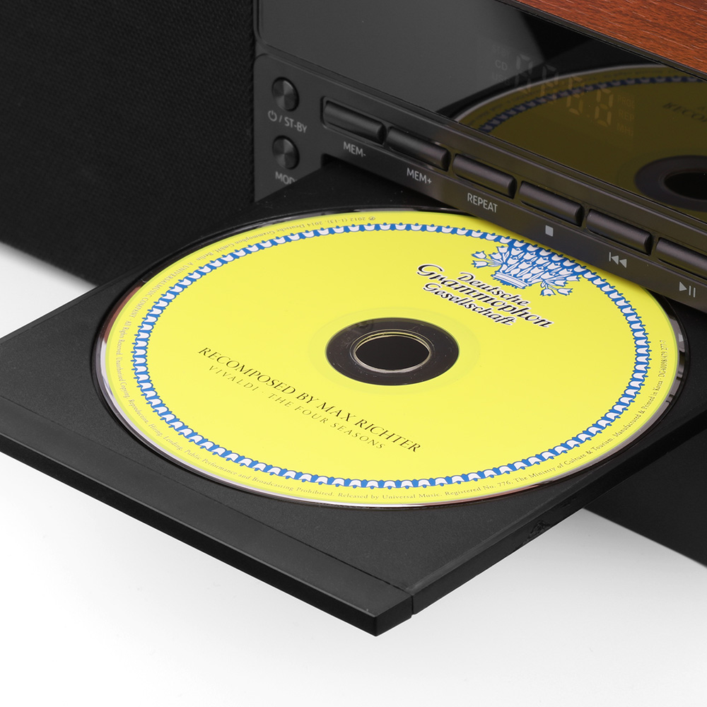 브리츠 BZ-TP5000 올인원 CD플레이어 빈티지 감성 LP 턴테이블 블루투스 스피커 이미지 6