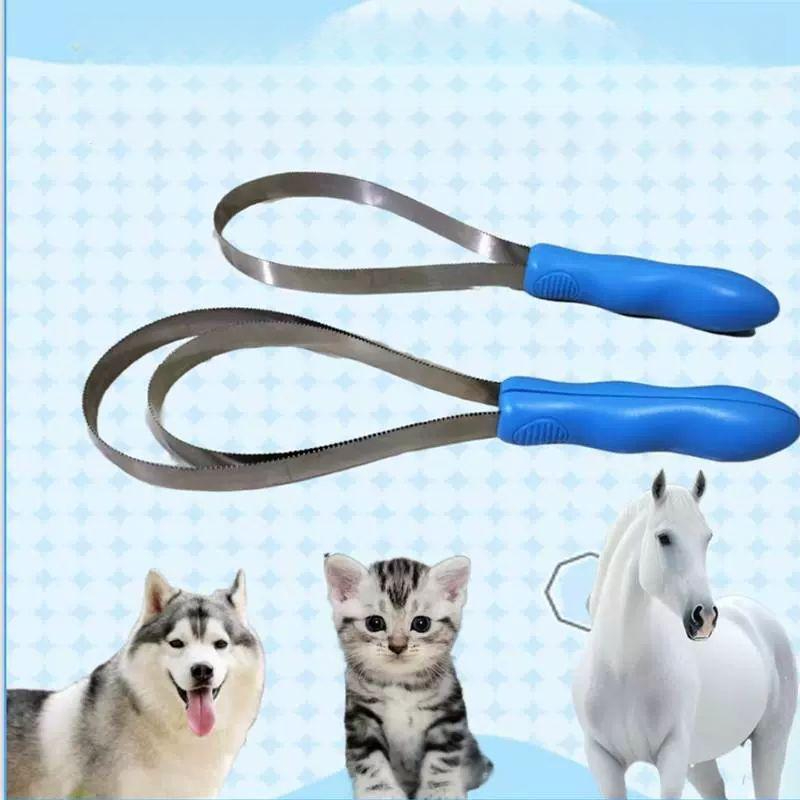 원시림곰빗 털 브러시 제모기 반려견 원시림의 일본 블루 블루 싱글 링 헤어 클리퍼 - 상품 이미지