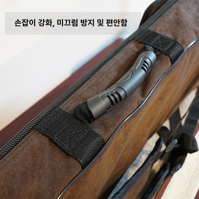 전자피아노 가방 초보자용 키보드 건반 전용 케이스 백팩 그레이 - 상세 이미지 4