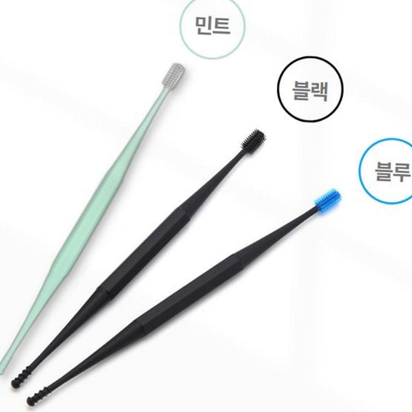 부드러운 말랑 귀후비개 회전형 귀지 제거기 실리콘 귀이개 안전 - 상품 이미지